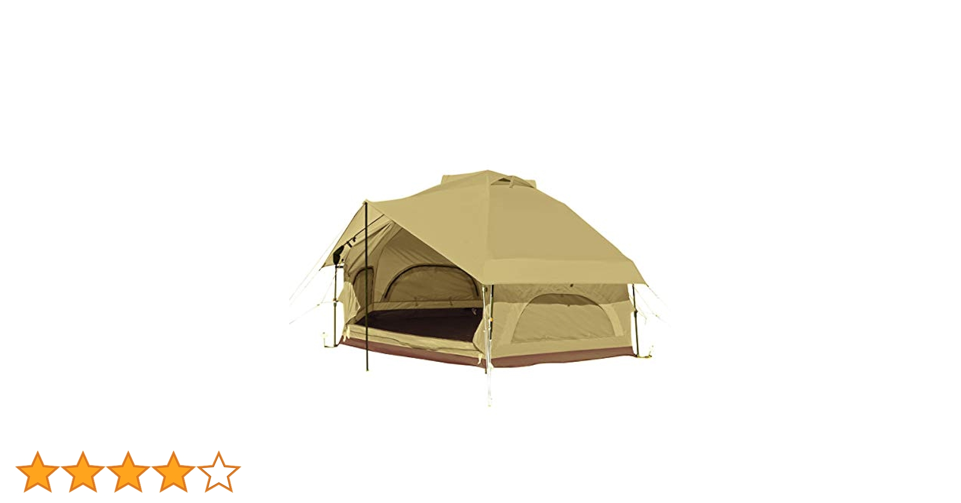 DOD キノコテントKINOKO TENT T4-610-BG ワンタッチテント キノコテント用フライシート（カーキ） TF4-792-KH - DOD